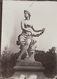 Charles Nègre, Flore sculpture du jardin de Versailles